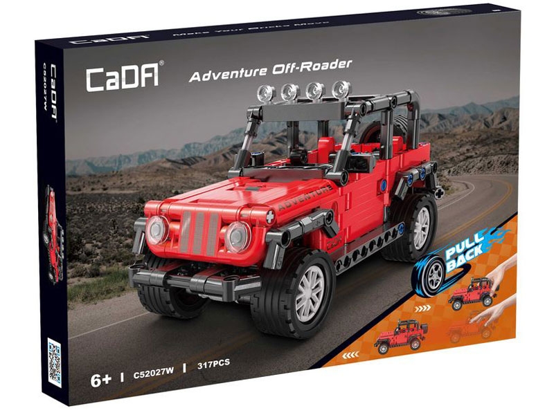 Cada Adventure Off-Roader 317 Pieces 19.7X10.2x9.4cm - Image 8