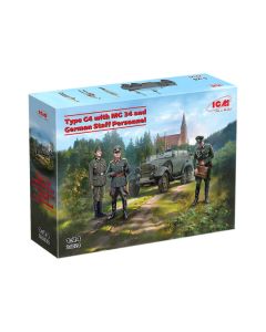ICM 1/24 Type G4 & MG34 and German Staff Personnel - ICM24024