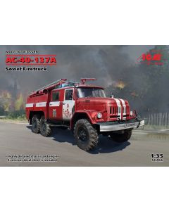 ICM 1/35 AC-40-137A Soviet Firetruck (100% new moulds) # 35519