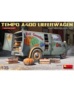 Miniart 1/35 Tempo A400 Lieferwagen, Vegetable Delivery Van - 38049