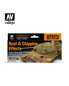 Rust and Chipping Effects Vallejo Paint Set 71.186