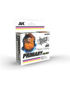 The Inks - Primary Colours Set - AK Interactive