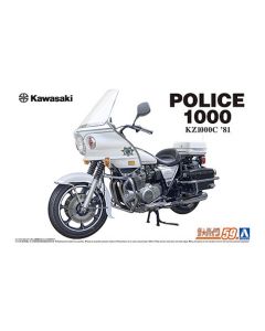 Aoshima 1/12 Kawasaki KZ1000C Police 1000 '81 - 06480