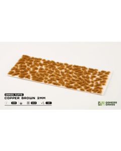 Copper Brown 2mm Tufts - Gamers Grass