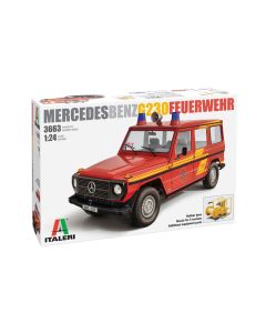 Italeri 3663 Mercedes G230 Feuerwehr Fire Truck 1/24 - Plastic Model Kit