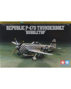 Tamiya 1/72 P-47 Thunderbolt Bubbletop Aircraft Kit - 60770
