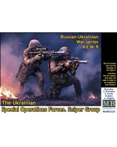 Masterbox 1/35 Sniper Group, Kit No. 5 (RU-UKR War) # 35235