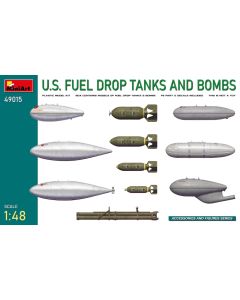 MiniArt 1/48 US Fuel Drop Tanks And Bombs - 49015