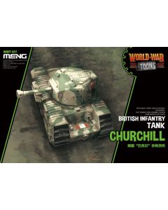 Meng Model - British Infantry Tank Churchill (Cartoon) # WWT-017