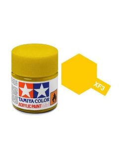 Tamiya Acrylic Mini XF-3 Flat Yellow Paint