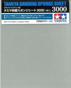 Tamiya Sanding Sponge Sheet 3000 - 87171