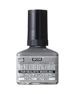 Mr Weathering Color Multi Gray (40ml) - WC-06