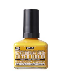 Mr Weathering Color Filter Liquid Spot Yellow (40ml) - WC-10