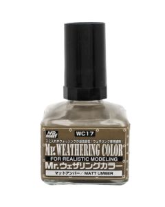 Mr Weathering Color Matt Umber (40ml) - WC-17