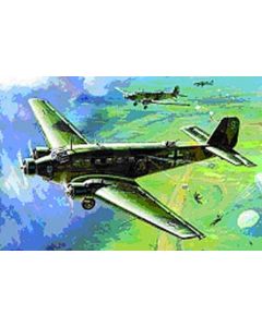 ZVEZDA Junkers Ju-52 Transport Plane     Scale :1:200 - 6139 Military Model Kit