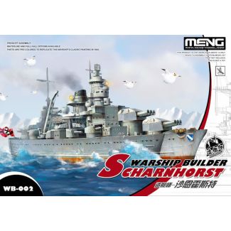 Meng Model Warship Builder - Scharnhorst Carton Series - WB-002