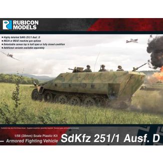 Rubicon Models 1/56 (28mm) SdKfz 251/1 Ausf D (aka 251D) - 280018