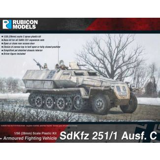 Rubicon Models 1/56 (28mm) SdKfz 251/1 Ausf C (aka 251C) - 280031