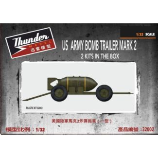 Thunder Model 1/32 US Army Bomb Trailer Mark 2 - 32002