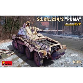 Miniart 1/35 Sd.Kfz.234/2 Puma, Interior Kit - 35414