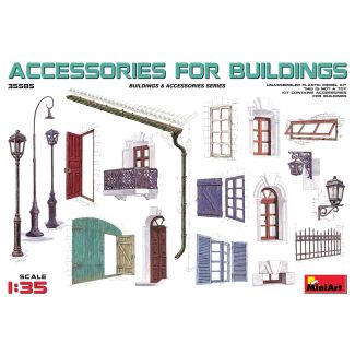 Miniart 1/35 Accessories For Building # 35585