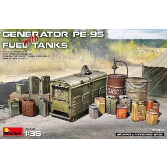 Miniart 1/35 Generator PE-95 with Fuel Tanks - 35662
