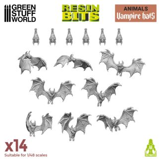 3D printed set - Vampire Bats - Green Stuff World