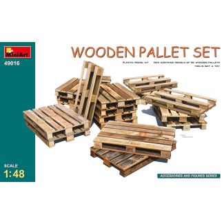MiniArt 1/48 Wooden Pallet Set - 49016