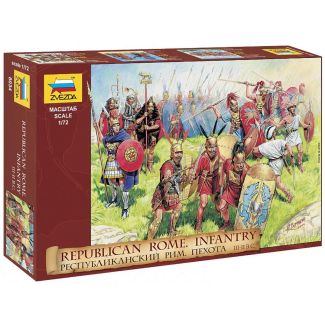 Zvezda 500788034 - 1:72 Roman Republican Infantry
