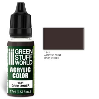 Acrylic Color DARK UMBER 17ml - Green Stuff World-1841