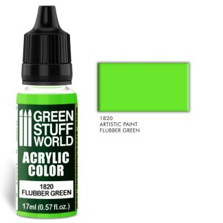 Acrylic Color FLUBBER GREEN 17ml - Green Stuff World-1820