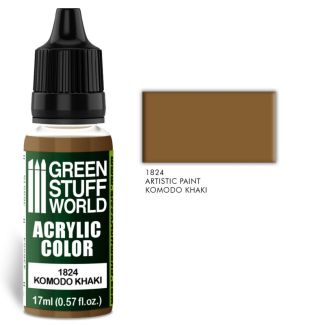 Acrylic Color KOMODO KHAKI 17ml - Green Stuff World-1824
