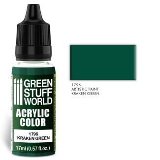 Acrylic Color KRAKEN GREEN 17ml - Green Stuff World-1796