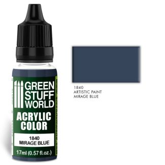 Acrylic Color MIRAGE BLUE 17ml - Green Stuff World-1840