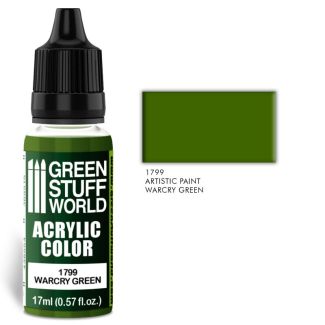 Acrylic Color WARCRY GREEN 17ml - Green Stuff World-1799