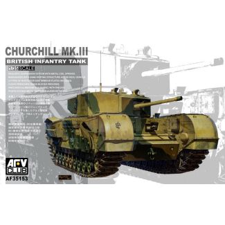 AFV Club 1/35 Churchill Mk III British Infantry Tank - AF35153