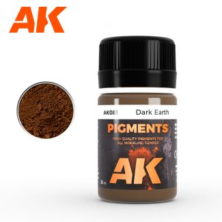 Dark Earth Pigment - 35ml - AK Interactive - AK081