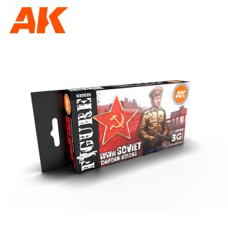 Soviet WWWII Uniform Colors 3G - AK Interactive - AK11635