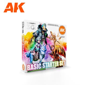 AK Interactive 3rd Gen Starter Set – 14 Colors Selected By Josedavinci