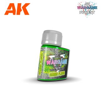 Green Flour - 35ml – Wargame Liquid Pigment - AK1236 - AK Interactive