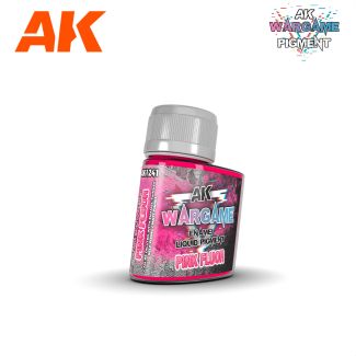 Pink Fluor - 35ml – Wargame Liquid Pigment - AK1241 - AK Interactive