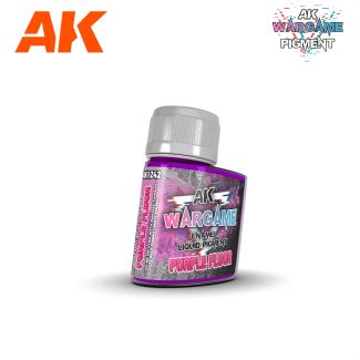 Purple Fluor - 35ml – Wargame Liquid Pigment - AK1242 - AK Interactive