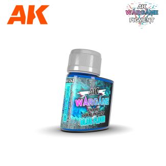 Blue Fluor - 35ml – Wargame Liquid Pigment - AK1243 - AK Interactive