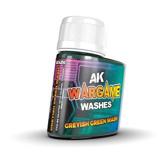 AK Interactive Greyish Green Wash 35ml - AK14210