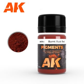 Burnt Rust Red Pigment 35ml - AK Interactive - AK144