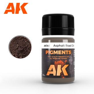 Asphalt Road Dirt Pigment 35ml - AK Interactive - AK146