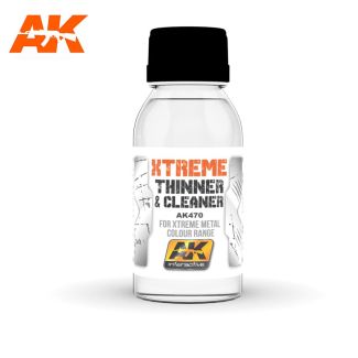 Xtreme Cleaner & Thinner For Xtreme Metal Colour Range AK Interactive - AK470