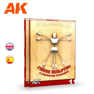 AK Learning Series 11 Figure Sculpting Book AK Interactive - AK512