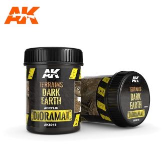 Terrains Dark Earth - 250Ml (Acrylic) - AK8018 - AK Interactive