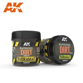 Splatter Effects Dirt - 100Ml (Acrylic) - AK8035 - AK Interactive